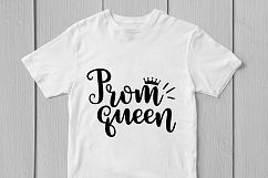 Prom Queen - Graduation SVG EPS DXF PNG Cutting Files Product Image 2