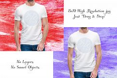 Men&#039;s Tshirt Mockup Bundle Product Image 2