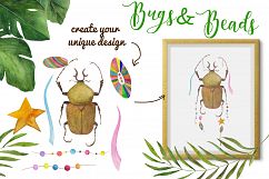 Bugs&amp;Beads. Bright watercolor set Product Image 5