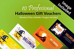 10 Halloween Gift Vouchers Bundle Product Image 1