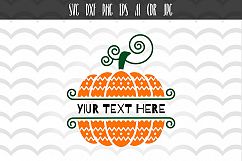 Autumn Thanksgiving Pumpkin SVG Product Image 1