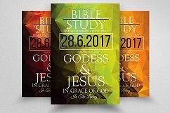 Bible Study Jesus Church Flyer Product Image 1