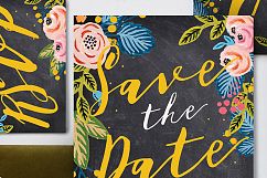 Black Floral Wedding Package Suite Product Image 2