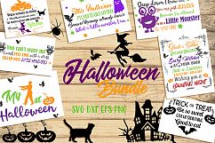 SVG Halloween Bundle -16 Cutting files and 15 Bonus Halloween Elements - Cut Ready SVG for Halloween Product Image 1