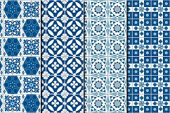 Blue Morocco Ethnic seamless patterns Product Image 3