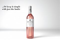 Wine Mockup Set - Photoshop PSD Product Image 5