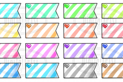 Kawaii Tag Markers Clipart Product Image 2