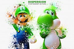 Dispersion Photoshop Action Product Image 5