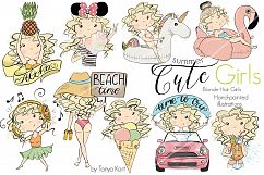 Collection of 4 Sets Girls Summer Product Image 2
