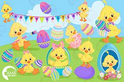 Easter Chick clipart, graphics, illustrations AMB-1200 Product Image 2