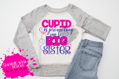 Cupid is Promoting me to Big Sister SVG Product Image 1