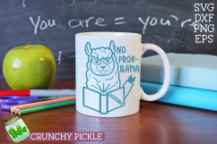 School Llama No Problem SVG Product Image 2