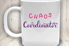 Chaos Coordinator SVG / SVG cutting file Product Image 2