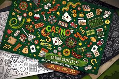 Casino Objects &amp; Symbols Set Product Image 1