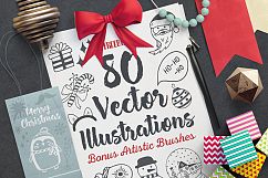Cozy Christmas Vector Set Product Image 2
