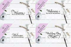 Massive Wedding Sign SVG Bundle Cutting Files includes DXF and EPS  Product Image 4