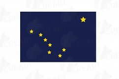 USA Capital and States flags Clip Art collection for Print Product Image 3