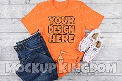 Unisex Crew Neck Shirt Mockup, Bella Canvas Mockup Product Image 2