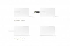 Wafer USB Wallet Card Mockup Product Image 4