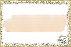 Apricot Peach Glitter Brush Strokes 24 PNG clipart Splashes  Product Image 23