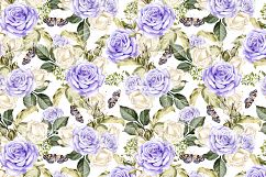 14 Hand drawn watercolor patterns Product Image 8