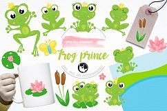 Frog prince graphics and illustrations Product Image 1