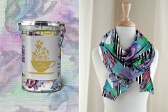 Magical purple unicorn PNG watercolor set Product Image 8