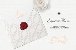 Engraved Flowers Product Image 2