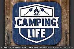 Camping Life Svg - Camping Life Sign Svg - Camp Decor - 761 Product Image 3