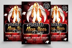 New Year Party Flyer Product Image 1