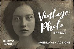 Vintage Old Photo Effect Overlays Product Image 1