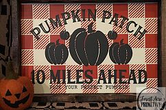 Pumpkin Patch Sign Product Image 2