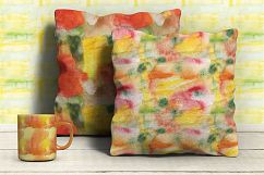 Colorful Watercolor Textures seamless digital paper pack Product Image 10