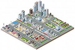 Big isometric city Product Image 2