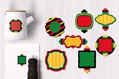 Kwanzaa Frames and Labels Graphics Product Image 1