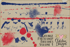 Photoshop Brushes - Grunge Texture Brushes Vol 1 Product Image 3