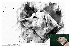 Ink Art Photoshop Action Product Image 10