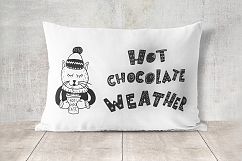 Winter quotes, animals, cards. Product Image 14