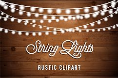 String Lights Bunches Clip Art Set Product Image 5