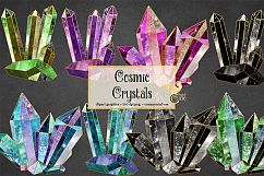 Cosmic Crystals Clipart Product Image 2
