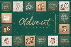 The Advent Calendar! 25 Festive Quotes Product Image 1
