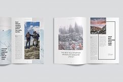 Clean &amp; Modern Minimalist Magazine Layout Product Image 5