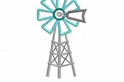 African Windmill Appliqué Machine Embroidery Download Product Image 5
