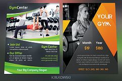 Gym Fitness Flyers Bundle Product Image 2