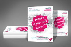 Merry Christmas Party Flyer Product Image 2
