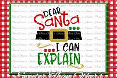 Santa I can Explain Svg Silhouette Christmas svg Product Image 1