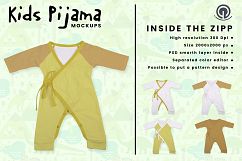 Kids Pijama Mockup Product Image 3