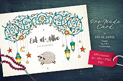 2. Eid Al-Adha Pre-Made Card Product Image 1