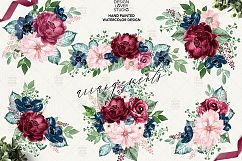 Burgundy Romance design Product Image 2