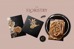 THE FLORISTRY floral collection - watercolor, line art, real Product Image 18